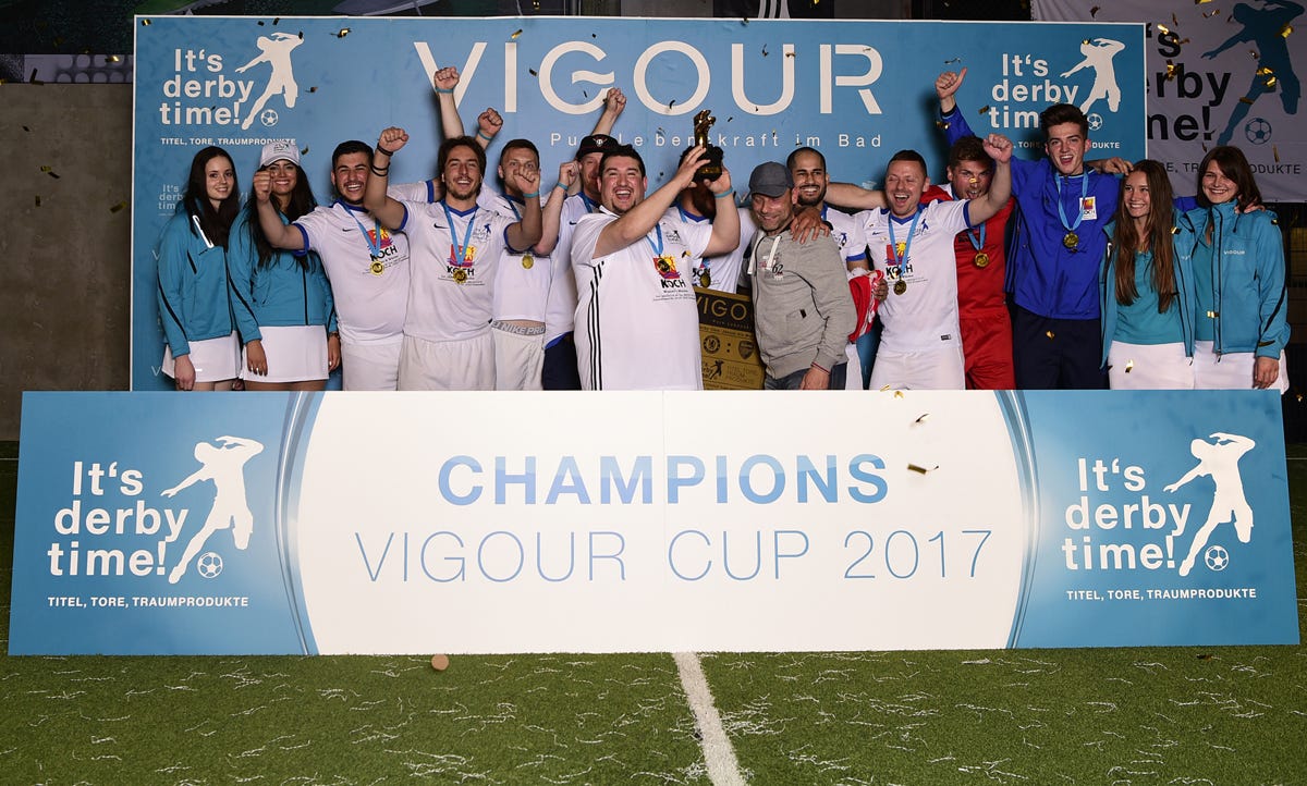 Das Siegerteam des VIGOUR-Cups
